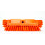 40422EC24 - Color Coded Mult-Level Floor Scrub Brush with End Bristles 12" - Orange