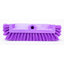 40422EC68 - Color Coded Mult-Level Floor Scrub Brush with End Bristles 12" - Purple