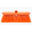 40050EC24 - Color Coded Flo-Thru Brush with Protective Bumper 9.5" - Orange