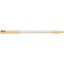 40246EC25 - Natural Aluminum Handle with Color-Coded Tip and Hang Up Cap 30" - Tan