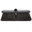 40050EC03 - Color Coded Flo-Thru Brush with Protective Bumper 9.5" - Black