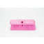 40050EC26 - Color Coded Flo-Thru Brush with Protective Bumper 9.5" - Pink