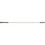 40216EC23 - Natural Aluminum Handle with Color-Coded Tip and Hang Up Cap 48" - Gray