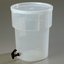 220930 - Round Beverage Dispenser 5 Gallon - See Thru