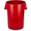 34104405 - Bronco™ Round Waste Bin Trash Container 44 Gallon - Red