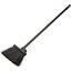 3686003 - Duo Sweep® Lobby Broom With Black Metal Threaded Handle 30" - Black