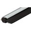 4007000 - Flo-Pac® Professional Single-Blade Rubber Window Squeegee With A Zinc Plated Steel Handle 12" - Black