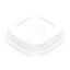 DX11810174 - Dome Lid for 10oz Square Dish  (1000/cs) - Clear