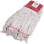 369424B00 - Flo-Pac® Large Looped-End Mop w/Red Band  - White-Red