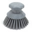 42395EC23 - Round Scrub Brush 5in - Gray