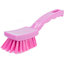 41395EC26 - Sparta 7" Color Coded Detail Brush  - Pink