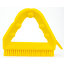 41323EC04 - Spart 9" Color Coded Tile and Grout Brush  - Yellow