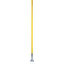 362113EC04 - Fiberglass Dust Mop Handle with Clip-On Connector 60" - Yellow