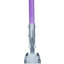 362113EC68 - Fiberglass Dust Mop Handle with Clip-On Connector 60" - Purple