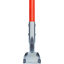 362113EC24 - Fiberglass Dust Mop Handle with Clip-On Connector 60" - Orange