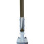 362113EC01 - Fiberglass Dust Mop Handle with Clip-On Connector 60" - Brown