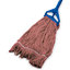 369325M05 - ANTI-MICROBIAL LRG RED LOOPED-END MOP W/RED BAND