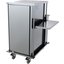 DXPTQCSHELF - Drop Down Shelf TQ Compact Meal Delivery Cart - Stainless Steel
