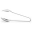 60210 - Terra™ Tong 10" - Hammered Mirror Finish - Stainless Steel