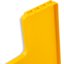 3690904 - Flo-Pac® Economy Wet Floor Sign (English/Spanish/German) 25"h x 11"w - Yellow