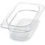 3068607 - StorPlus™ Polycarbonate Food Pan 1/9 Size, 2.5" Deep - Clear