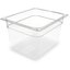 10223B07 - StorPlus™ Polycarbonate Food Pan 1/2 Size, 8" Deep - Clear