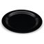 3300203 - Sierrus™ Melamine Narrow Rim Dinner Plate 10.5" - Black