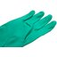 13NU-L - Flock Lined Nitirle Dishwashing Glove - Large  - Green
