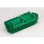 40422EC09 - Color Coded Mult-Level Floor Scrub Brush with End Bristles 12" - Green