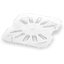 3068907 - StorPlus™ Polycarbonate Food Pan Drain Grate 1/6 Size - Clear