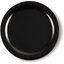 4350103 - Dallas Ware® Melamine Dinner Plate 9" - Black