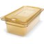 3086113 - StorPlus™ High Heat Food Pan 1/3 Size, 4" Deep - Amber