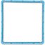 RE14 - OptiClean™ Open Glass Rack Extender 1.5" Extension - Carlisle Blue