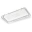 10280Z07 - StorPlus™ EZ Access Hinged Notched Universal Food Pan Lid 1/3 Size - Clear