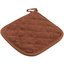 802TPH - POTHOLDER 8 IN BROWN TERRY