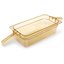 30861HH13 - StorPlus™ High Heat Food Pan with Handles 1/3 Size, 4" Deep - Amber
