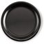 3300803 - Sierrus™ Melamine Narrow Rim Pie Plate 6.5" - Black