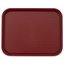 CT141861 - Cafe® Fast Food Cafeteria Tray 14" x 18" - Burgundy