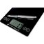 SCDG15BK - GLASS DIGITAL SCALE 15 LLB / 7 KG - BLACK  - Black