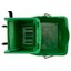 3690809 - Commercial Mop Bucket with Side-Press Wringer 26 Quart - Green