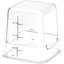 1195107 - Squares Polycarbonate Food Storage Container 4 qt - Clear