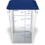 1195607 - Squares Polycarbonate Food Storage Container 22 qt - Clear