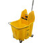 4690404 - OmniFit™ 35qt Mop Bucket Combo: Down Press Wringer  - Yellow