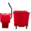 8690405 - OmniFit™ 35qt Mop Bucket Combo: Side Press Wringer 35qt - Red