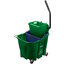 9690409 - OmniFit™ 35qt Mop Bucket Combo - Side Press Wringer & Soiled Water Insert 35qt - Green