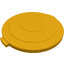 84105604 - Bronco™ Round Waste Bin Trash Container Lid 55 Gallon - Yellow