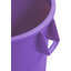 84105589 - Bronco™ Round Waste Bin Trash Container 55 Gallon - Purple