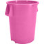 84105526 - Bronco™ Round Waste Bin Trash Container 55 Gallon - Bright Pink