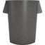 84105523 - Bronco™ Round Waste Bin Trash Container 55 Gallon - Gray