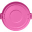 84102126 - Bronco™ Round Waste Bin Trash Container Lid 20 Gallon - Bright Pink